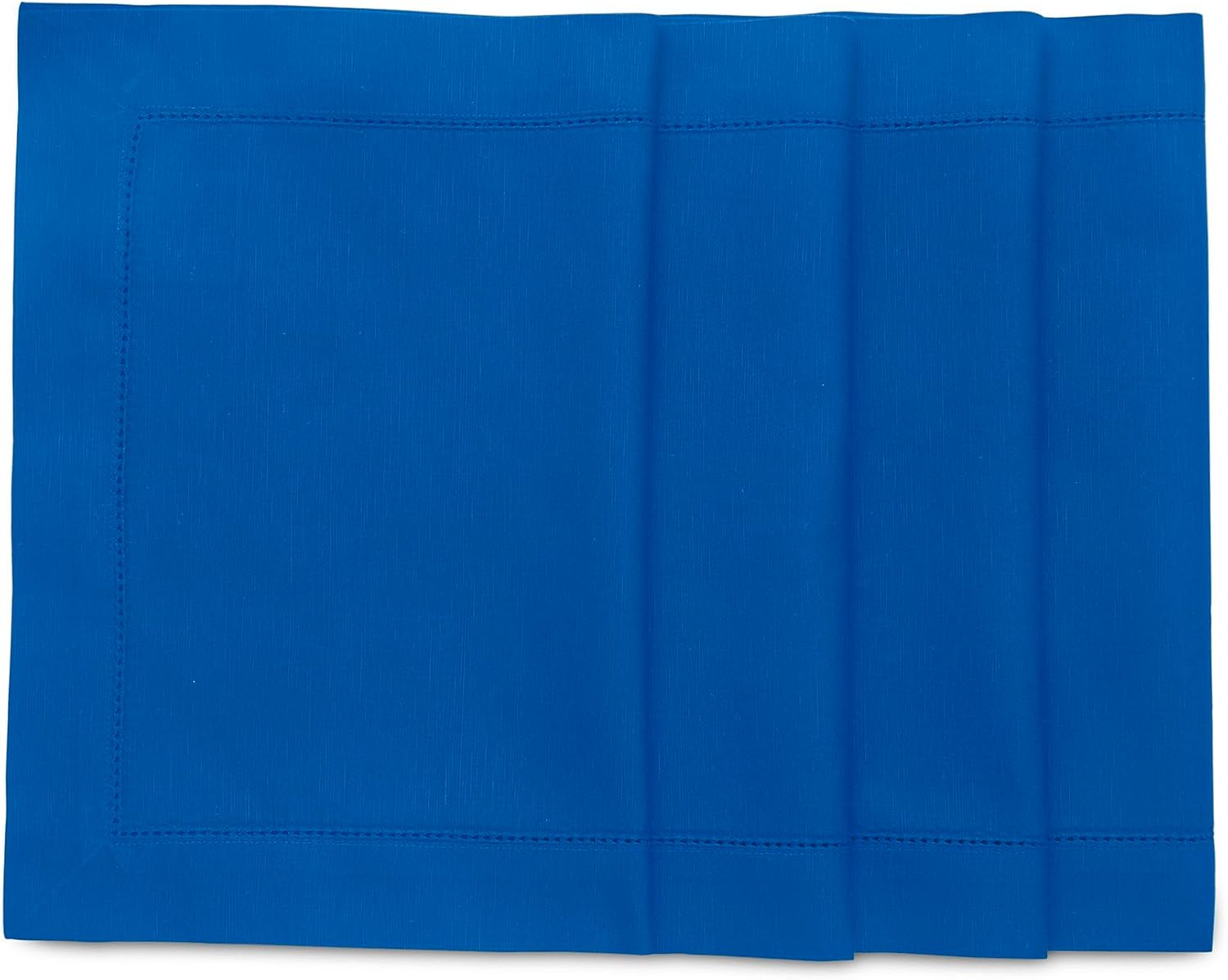 Solino Home White Napkins Set of 4 - Cotton Linen Hemstitch Dinner Napkins Cloth 20 x 20 Inch for Winter, Valentines, Spring, Easter - Handcrafted and Machine Washable