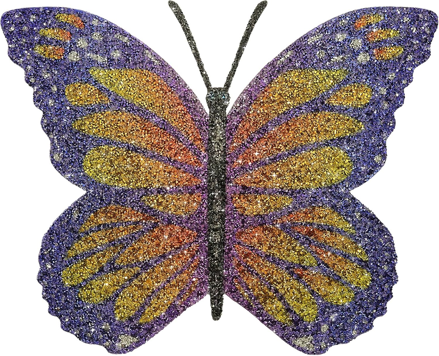 Pearl Round Placemat, 15-inch Anti-Slip Tablescapes Decorations Sparkling Bling Rhinestones Silver Placemat for Nightstand Tablecloths Centerpiece Standing T-Lights Candles Vases Mat