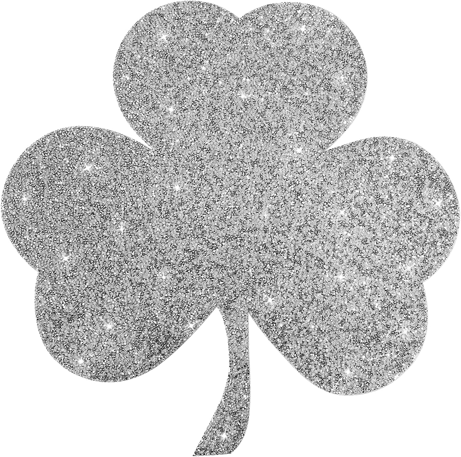 Pearl Round Placemat, 15-inch Anti-Slip Tablescapes Decorations Sparkling Bling Rhinestones Silver Placemat for Nightstand Tablecloths Centerpiece Standing T-Lights Candles Vases Mat